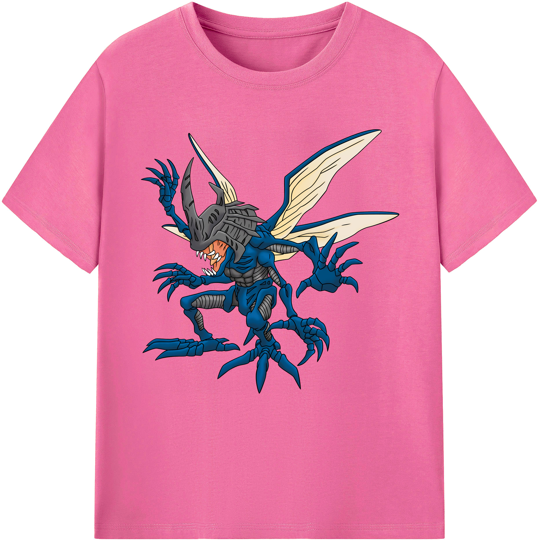 （画像用） Digimon デジタルモンスター/デジモン レディースカジュアルプリントTシャツ（綿100％）